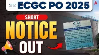 ECGC PO Notification 2025 | Vacancy, Eligibility, Salary, Exam Pattern | ECGC PO 2025 notification