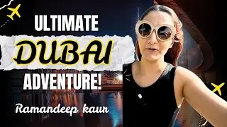 🐬 Dubai mein dolphins ka magic show! | Ramandeep Kaur vibe | Dubai Travel Vlog #ramandeepkaurvibe 