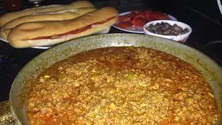 سندوتش المفروم على طريقتي 🤤