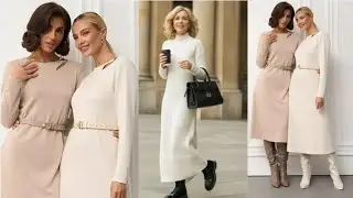КРАСИВЫЕ ПЛАТЬЯ И КОСТЮМЫ💕МОДА ЗИМА ВЕСНА 2026💕FASHIONABLE DRESSES