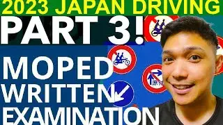 PART 3: 2023 MOPED (GENTSUKI) DRIVERS LICENSE ENGLISH EXAM PRACTICE TEST FOR KARIMEN, HONMEN & MOPED
