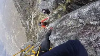 Curved Ridge and Great Gully Buttress, Buachaille Etive Mor, Glen Coe, Scotland