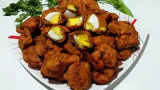 MINI EGG BAJJI /SNACKS RECIPE /sinuoos kitchen /