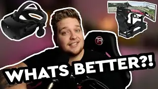 Is A TRIPLE MONITOR Setup Better Than VR for SIM RACING?