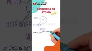 ESTRUTURA DO &Aacute;TOMO - PR&Oacute;TONS, N&Ecirc;UTRONS E EL&Eacute;TRONS - OLHARQUIMICO | PROF. ROMEU