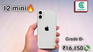 iPhone 12 mini unboxing and review || ₹16,150 ||Grade B- From cashify super 💯