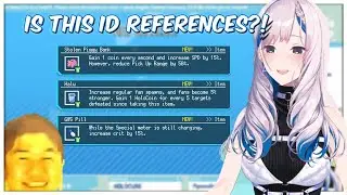 Reine's Reaction when She Unlocks Items that use ID References in HoloCure | Pavolia Reine