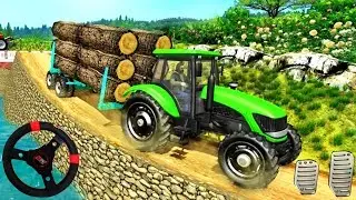Real Tractor Trolley Cargo Driving - Farming Simulation - Android GamePlay