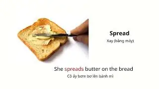 Học từ vựng tiếng anh về hoạt động nấu ăn|Cooking verbs
