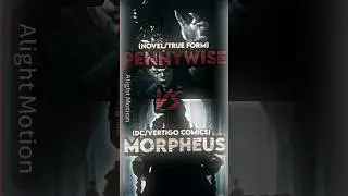 Pennywise(novel) Vs Dream Of the Endless / The Sandman / Morpheus | Battle #shorts