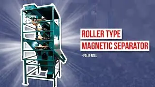 Roller Type Magnetic Separator | Four Roll - Jaykrishna Magnetics Pvt. Ltd.