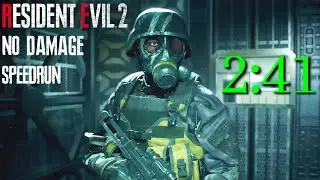RESIDENT EVIL 2 Forgotten Soldier Speedrun - 2:41 No Damage