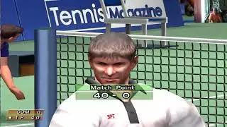 Sega Dreamcast Virtua Tennis Виртуальный Теннис Лихие 90е Игра детства 90х Вячеслав