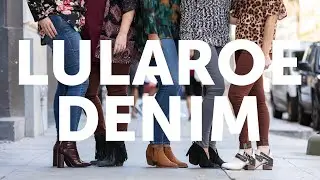 LuLaRoe Denim // Chocolate and Slate
