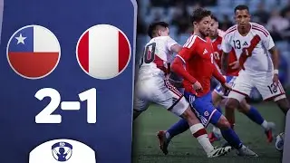 ✅ CHILE REMONT&Oacute; un PARTIDAZO para VENCER 2-1 a PER&Uacute; en un AMISTOSO INTERNACIONAL