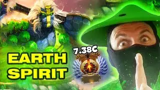 ONLY Earth Spirit 5.8K MMR | 7.38c DOTA 2