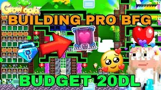 AKU BIKIN WORLD BFG MEWAH BUDGET 20 DL!?, GROWTOPI PRIVATE SERVER | GROWTOPIA