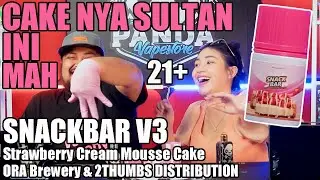 CAKE SULTAN | SNACKBAR V3 Strawberry Cream Mousse Cake by Ora Brewery & 2Thumbs Distribution