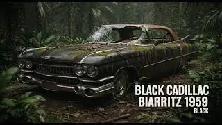 ASMR Car Restoration:Full Rebuild of Black1959 Cadillac Eldorado Biarritz | TailfinEra Luxury Reborn