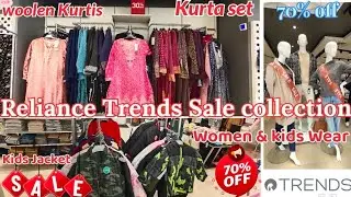 Reliance Trends Women's Winter Collection 2026 | Flat 70% off | Reliance Trends shopping | sale 
