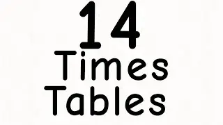 14 Times Tables