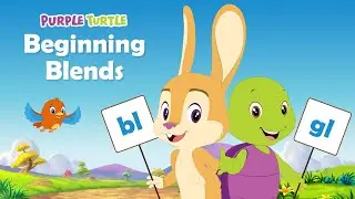 Learn English| E-Learning| Beginning Blends | Letter Sounds | Phonics Classes | Purple Turtle