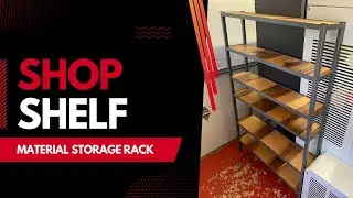 Machine Shop Material Storage Rack