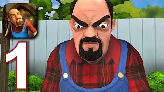 Scary Stranger 3D - Gameplay Walkthrough part 1 - level 1-4 (iOS, Android)