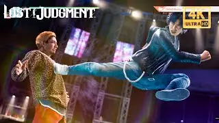 Yagami vs Akutsu Final Boss Fight - Lost Judgment (4K 60FPS)