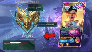ADA AJA COBAAAN PAS MAU NAIK RENK 🤬 | MOBILE LEGENDS 