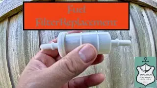 Outboard Motor Fuel Filter Replacement
