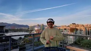 House Music Over Looking Science World in Vancouver Canada