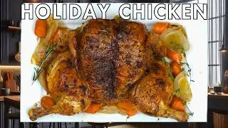 Holiday Spatchcock Chicken | Crispy Skin, Juicy Meat, Perfect Christmas Dinner