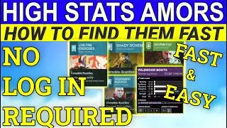 Destiny 2: How To Find High Stat Armors Fast & Easy (Beyond Light)