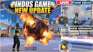 😍INDUS GAME NEW UPDATE LIVE | INDUS BATTLE ROYALE