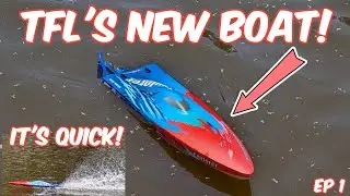 New TFL Rc Boat model Explorer Unboxing and test