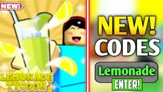 LEMONADE TYCOON CODES 2022 || ROBLOX NEW LEMONADE TYCOON CODES 2022 (DECEMBER)