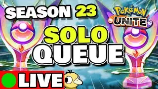 SOLO Q POKEMON UNITE PSYDUCK 24H STREAM COMING SOON!!