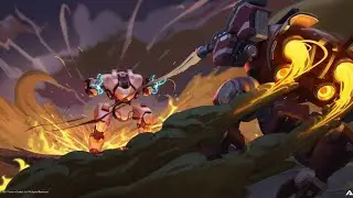 Mech Arena. intense fight, good fighters 5/5 Control points (напряжённый бой,хорошие бойцы)🔥