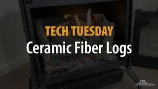 Технологический вторник: Поленья из керамического волокна - eFireplaceStore