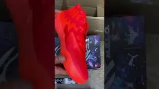 Melo ball signature basketball shoe Unboxing MB1 puma LaMelo￼￼