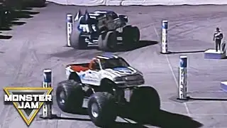 Madusa vs Bounty Hunter | World Finals 2003 Racing Quarter Finals | Monster Jam
