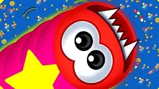 WORMS ZONE.IO GAMEPLAY /  DENIAL GAMING | OLD IS GOLD #wormzone #gaming #bigsnakegame #cacingbesar