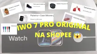 COMPRAS DA SHOPEE - 1 *Relógio iwo da shopee quanto paguei ?*