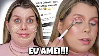 Vocês *MANDARAM* na make versão REBOCO