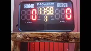 GameTime Portable Electronic Scoreboard & Audio Player