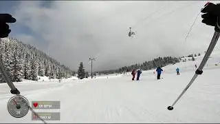 3Valleys Ski2020 - Top Speed 52mph