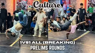 1VS1 ALL BREAKING PRELIMS ROUND | CULTURE JAM VOL.3 | breakTV.
