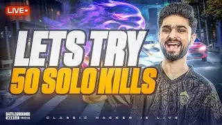 AAO 50 SOLO KILLS KARTE HE | RANK PUSH TO LEGEND | BGMI LIVE