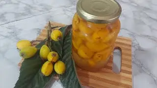 Como fazer compota de Nespera ( Ameixa amarela) facil e simples